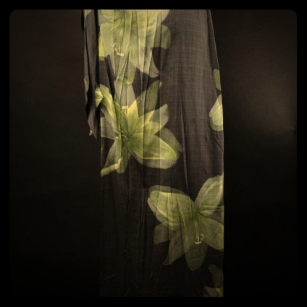 Anne Klein Floral Silk Skirt NWT-Defects-MSRP 225